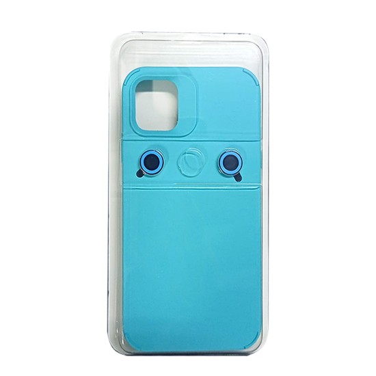 Silicone Case with Separate Camera Glass Set for Apple iPhone 11 Green